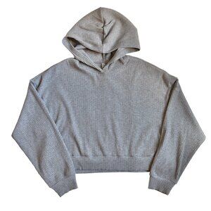 ALO Yoga Muse Hoodie (Athletic Heather Grey) - Size Large